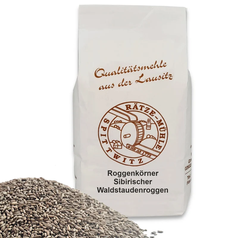 Roggenkörner Sibirischer Waldstaudenroggen