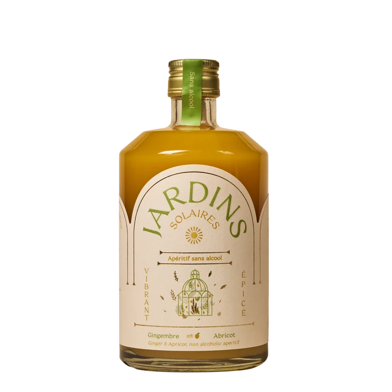 Jardins Solaires - Gingembre et Abricot 50cl