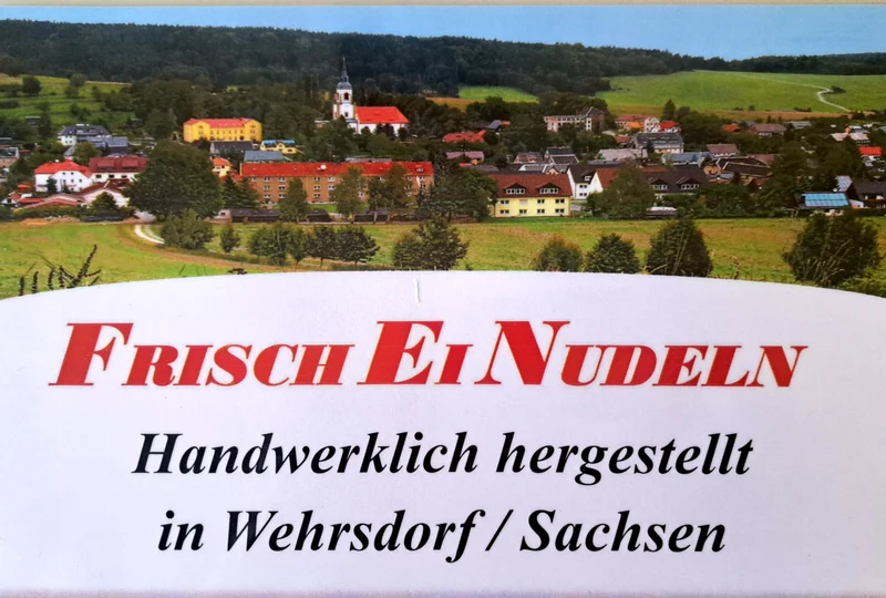 Frischei Nudeln Hartweizen Bandnudeln 8mm 500g