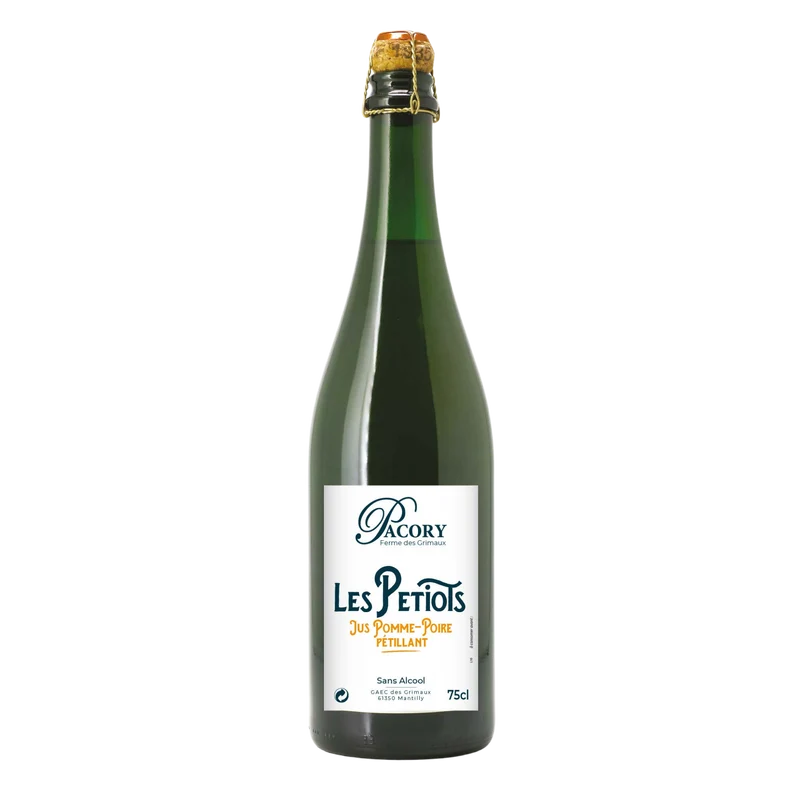 Les Petiots - Jus de Pomme/Poire Pétillant bio - Pacory – Ferme des Grimaux