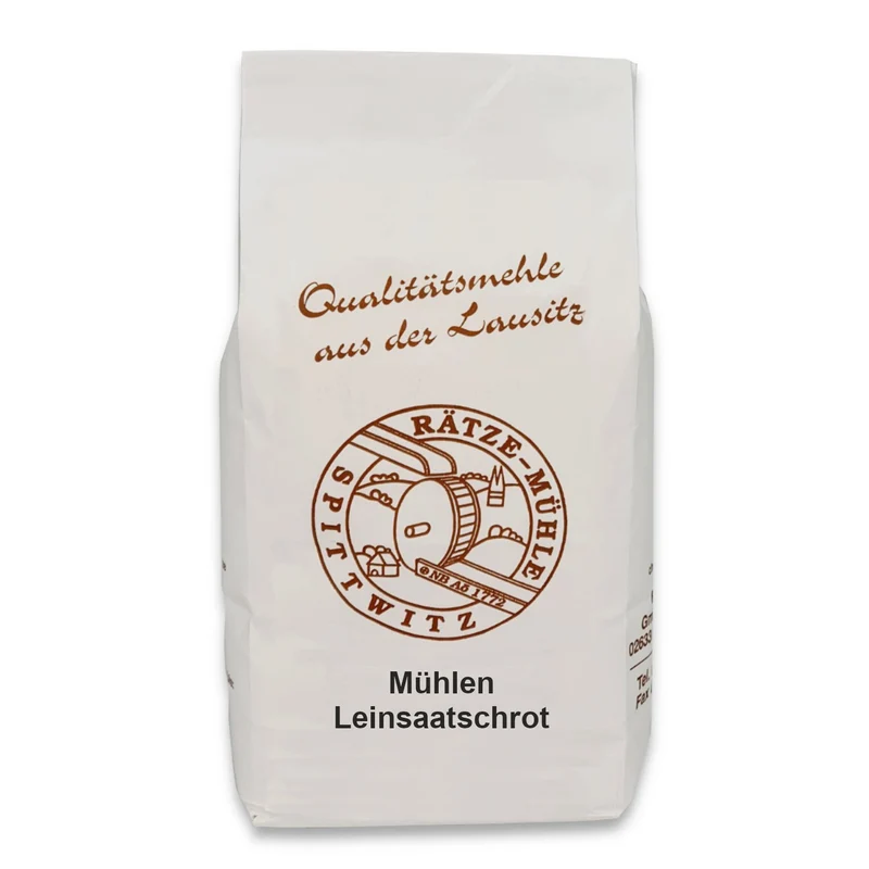 Leinsamen geschrotet / Leinsaatschrot