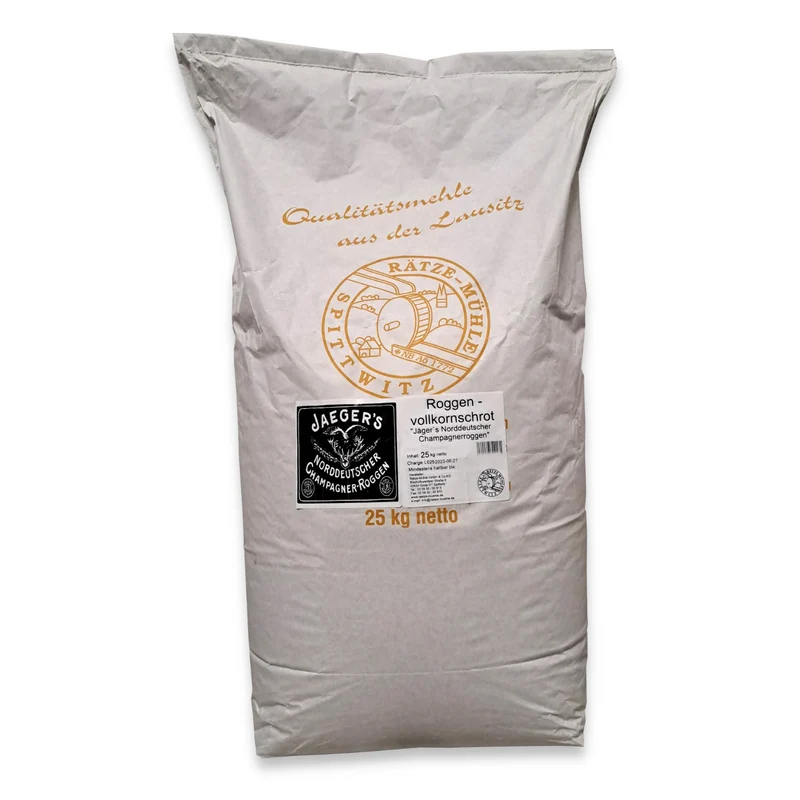 Norddeutscher Champagner Roggenvollkornschrot 25 kg