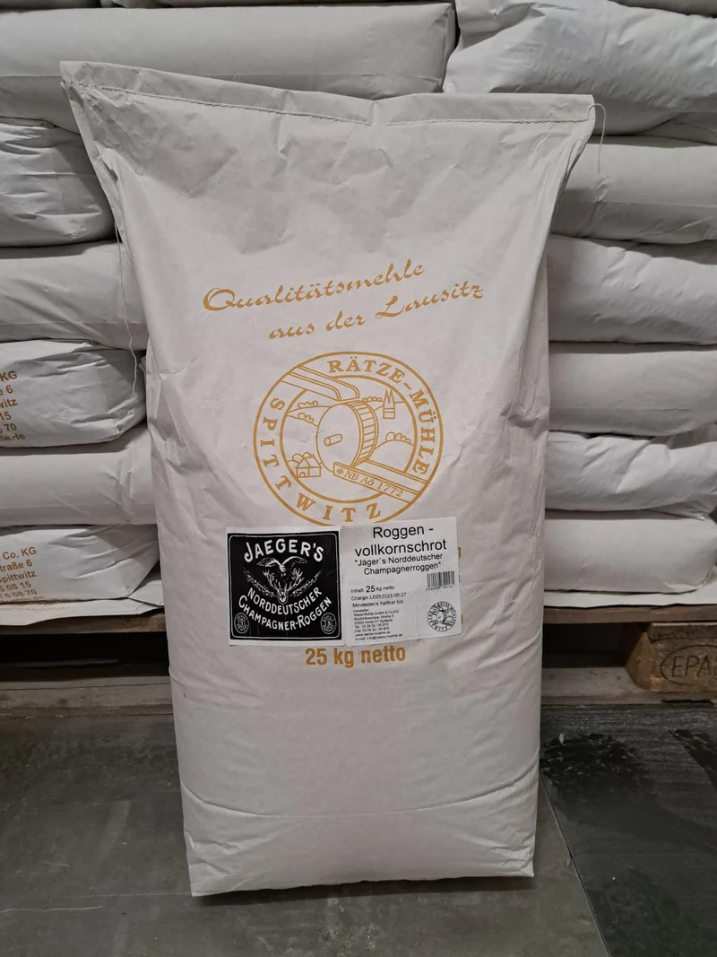 Norddeutscher Champagner Roggenvollkornschrot 25 kg