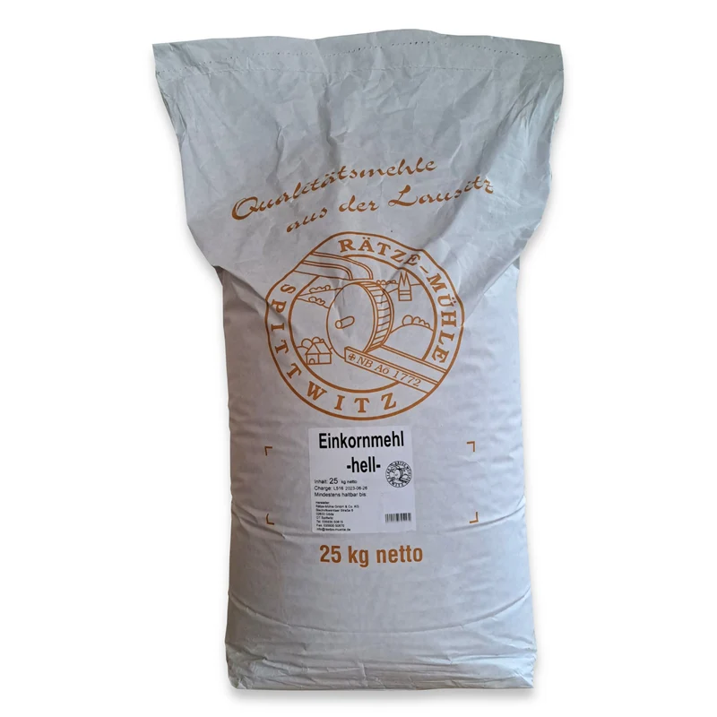 Einkornmehl hell 25 kg