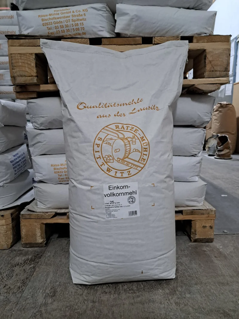 Einkornvollkornmehl 25 kg