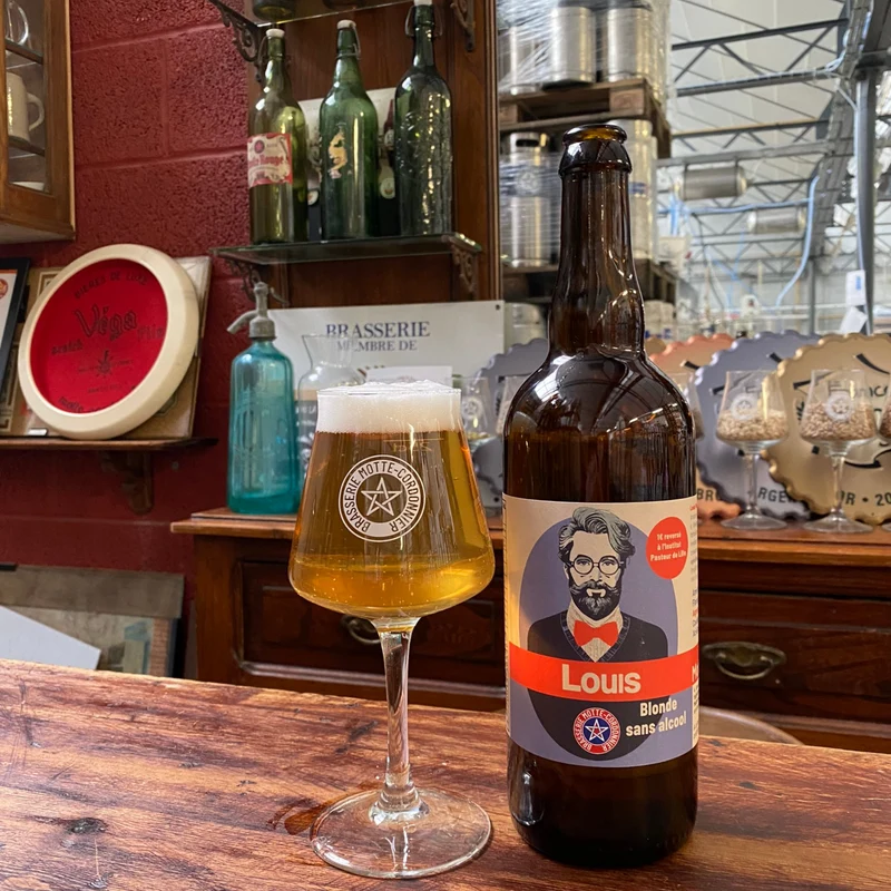 Louis - Blonde 75cl - Brasserie Motte Cordonnier