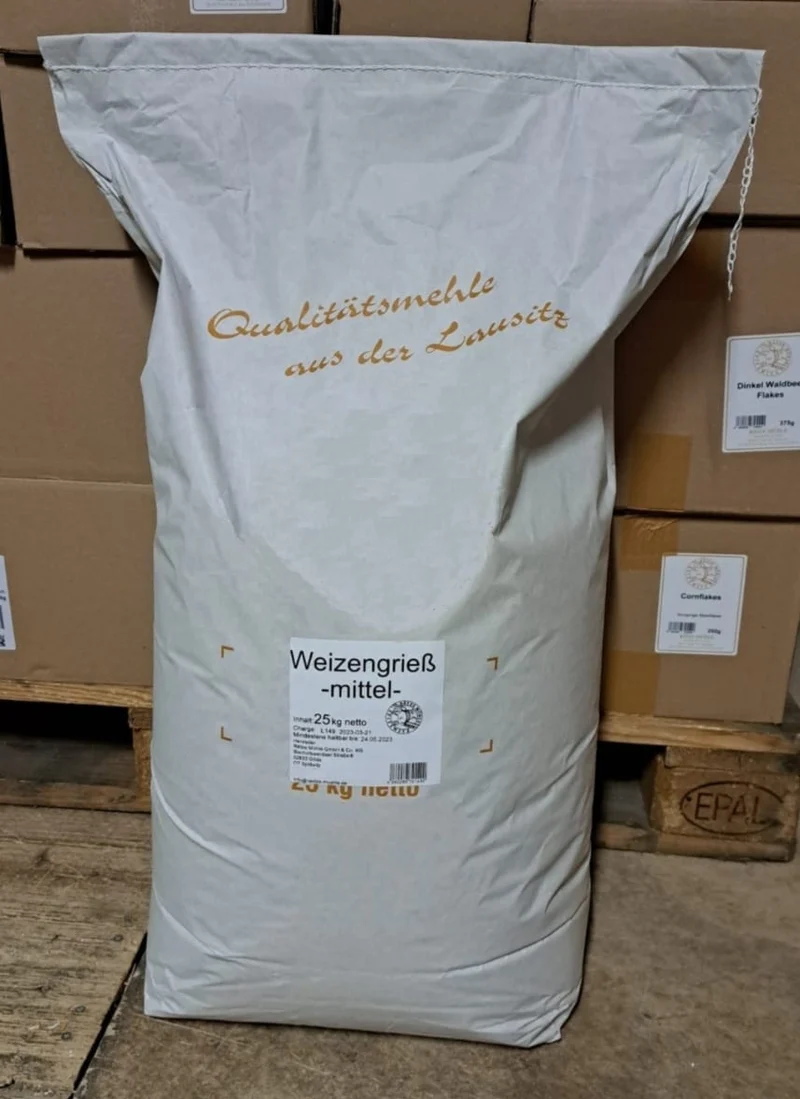 Weizengrieß mittel 25 kg