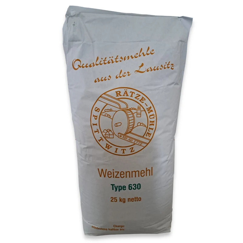 Weizenmehl Typ 630 25 kg