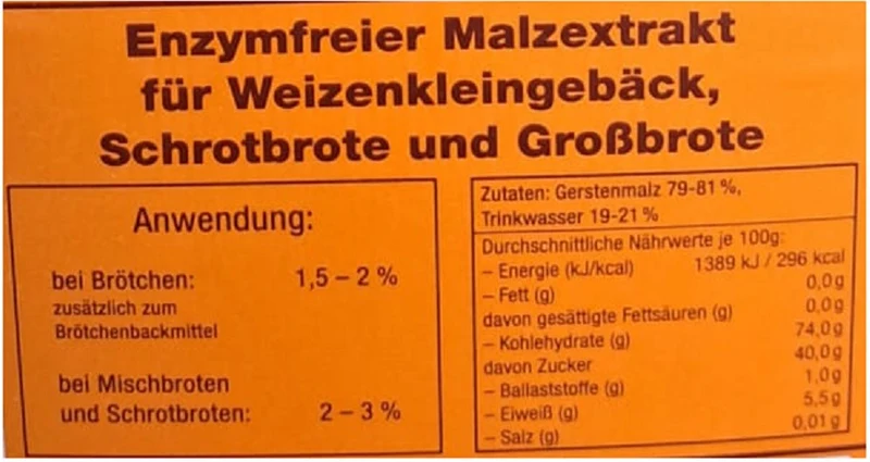 Malzextrakt 15 kg im Kanister