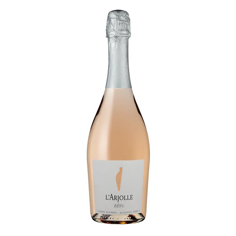 Syrah Cabernet - Effervescent rosé sans alcool 0% - Domaine de l'Arjolle
