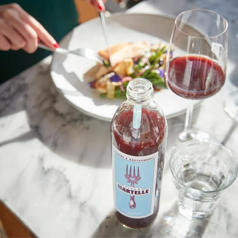 Boisson gastronomique et audacieuse - Villa Martelle
