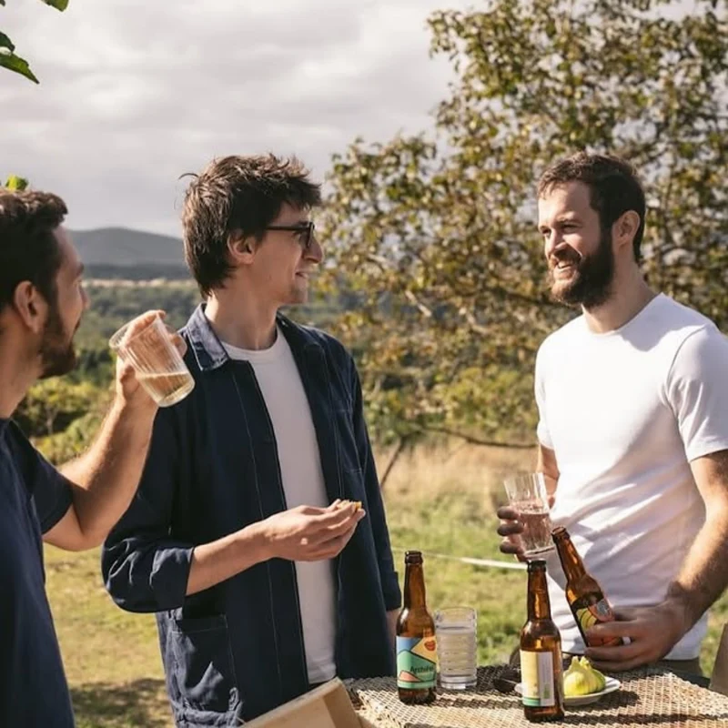 Kombucha Framboisier Bio - Archipel Kombucha