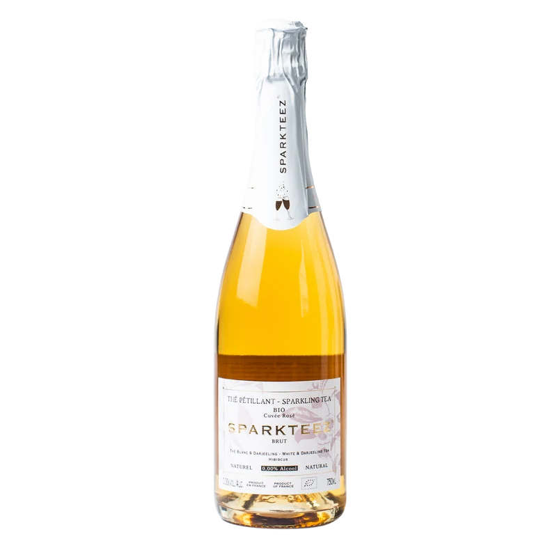 Thé pétillant rosé - Sparkteez