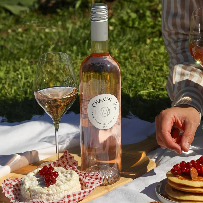 Rosé - Vin de France sans alcool - Chavin Zéro