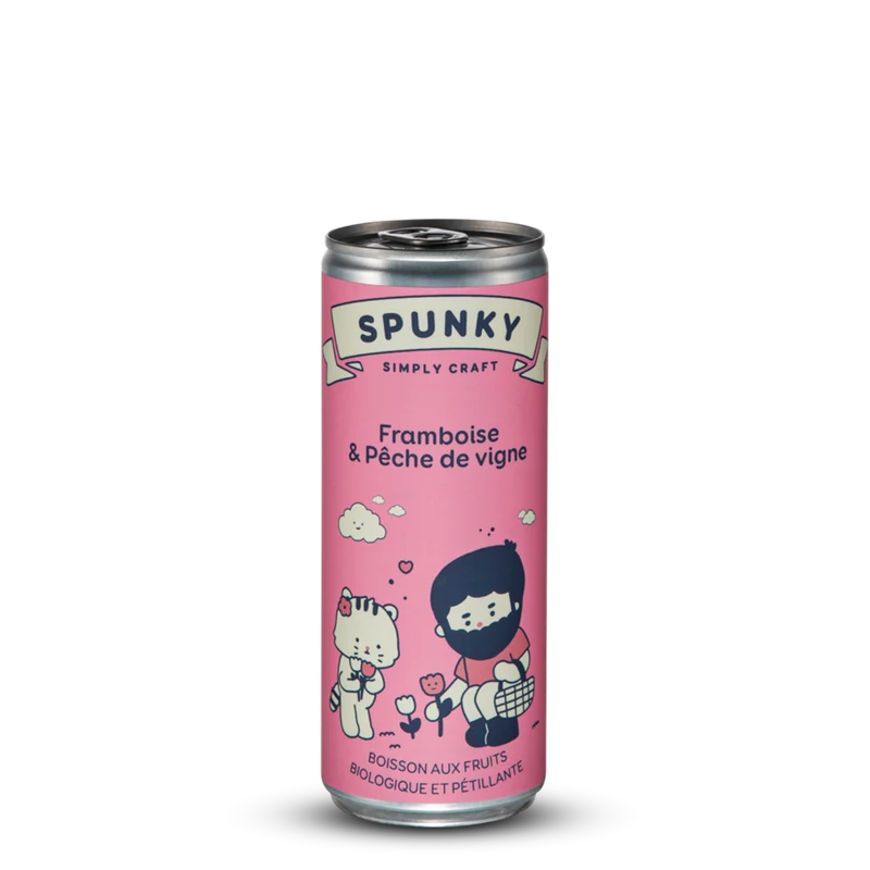 Framboise et Pêche de vigne - Spunky