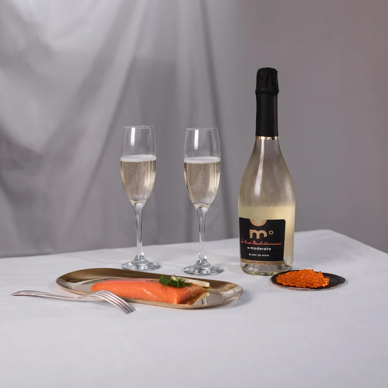 Le Pétillant - Cuvée Révolutionnaire - Blanc de Noir - sans alcool - Moderato