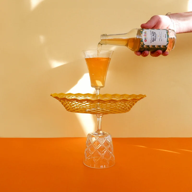 Infusion glacée bio - Maté Basilic Citron vert - Gualala