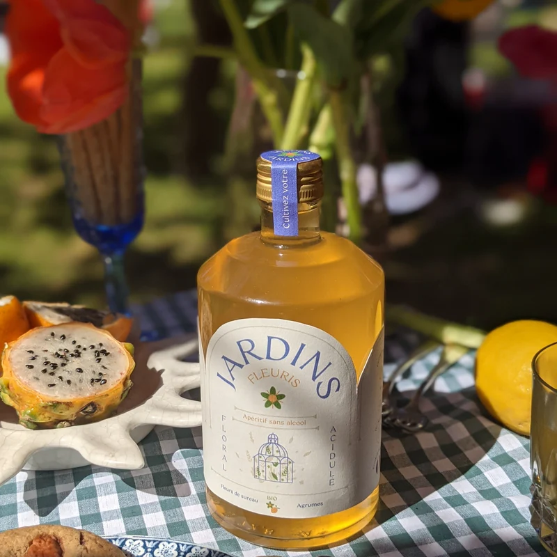 Jardins Fleuris - Fleurs de sureau et Bergamote 50cl