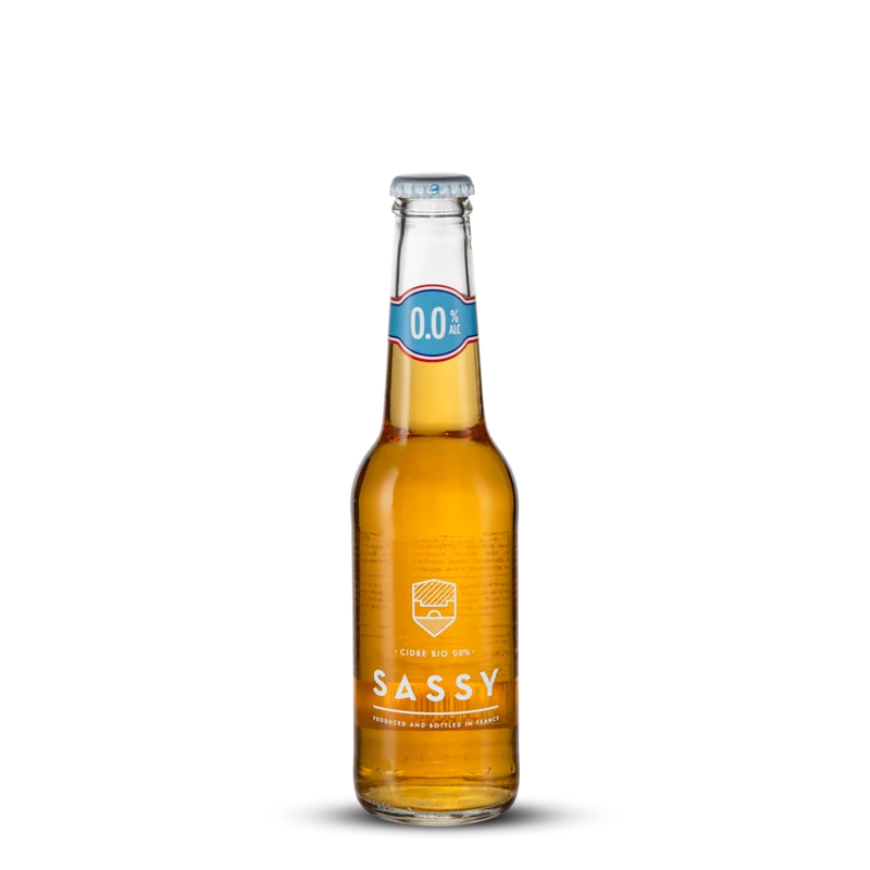 Cidre bio sans alcool - Maison Sassy