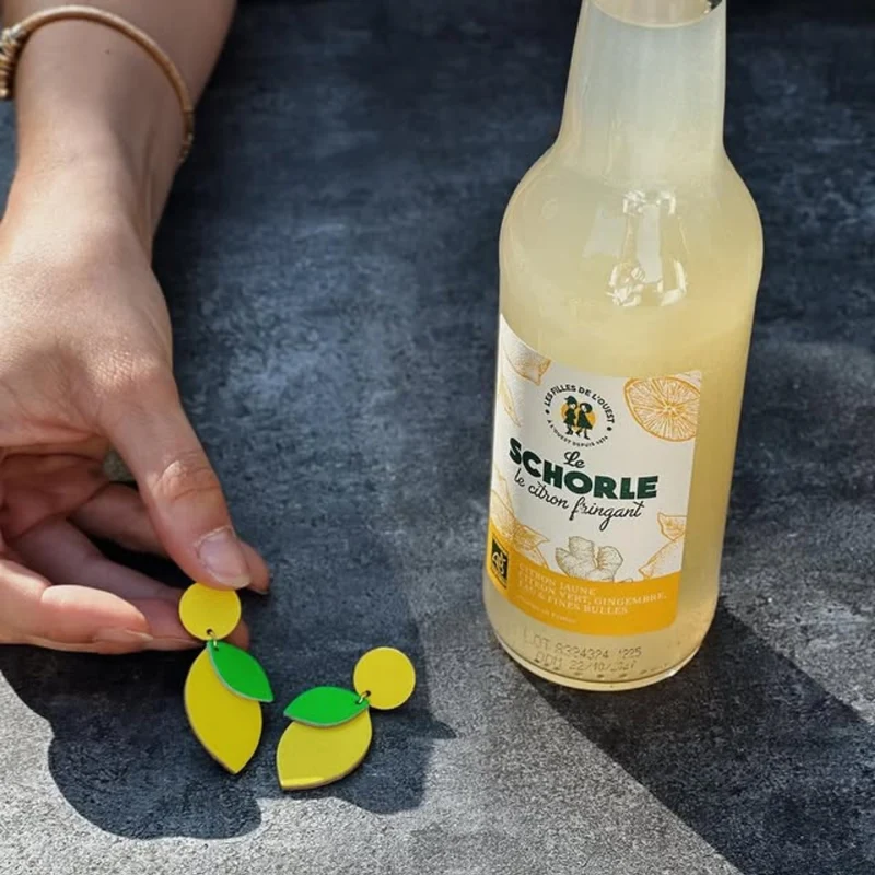 Le Schorle Citron Gingembre Fringant - Les filles de l'Ouest