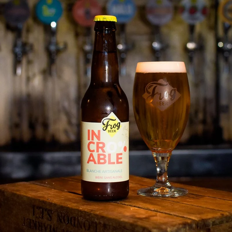 Bière blanche au yuzu - Frogbeer