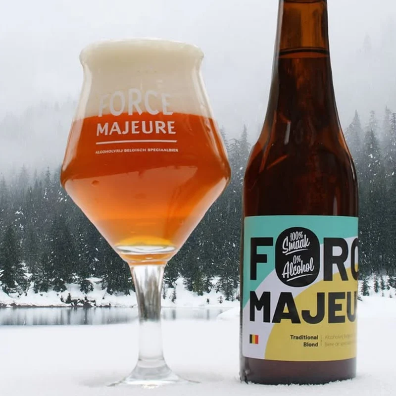 Blonde belge 0,4% 33 cl - Force Majeure