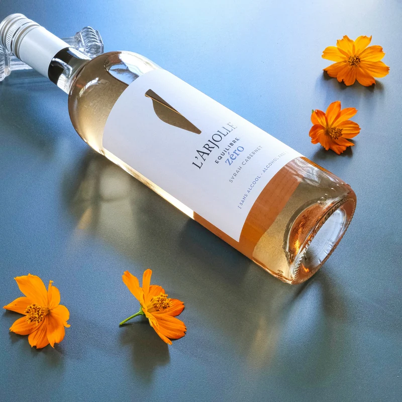 Syrah Cabernet - Rosé sans alcool 0% - Domaine de l'Arjolle