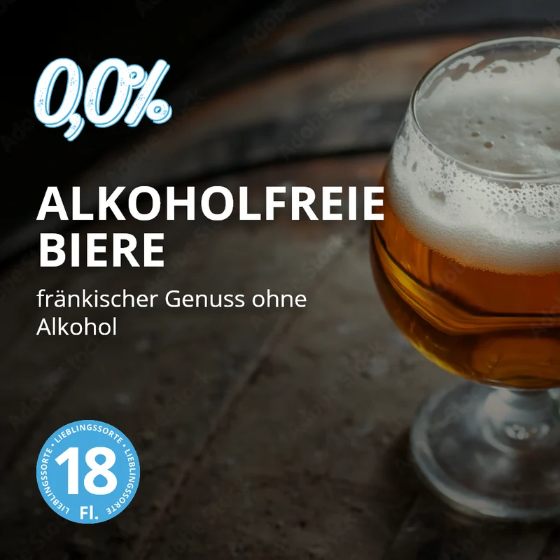 Alkoholfreie Biere - 18er Bierpaket