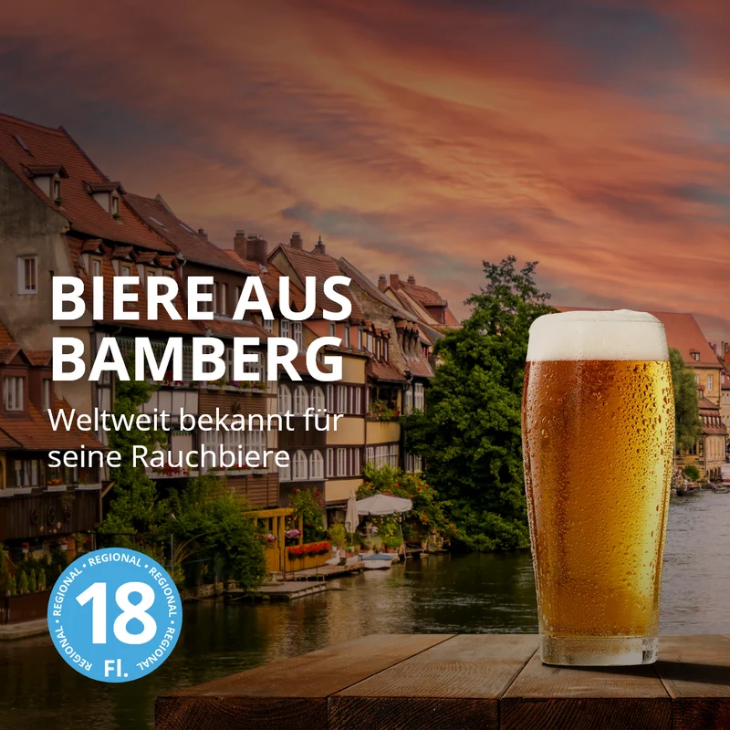Biere aus Bamberg - 18er Bierpaket