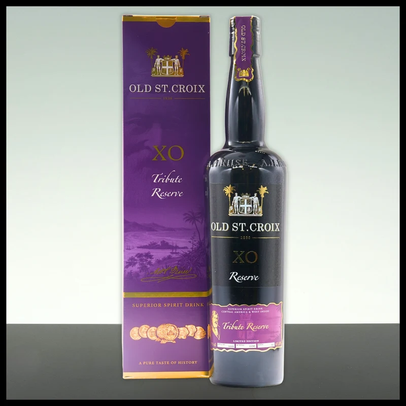 Old St. Croix XO Tribute Reserve 0,7L - 43,8% Vol.