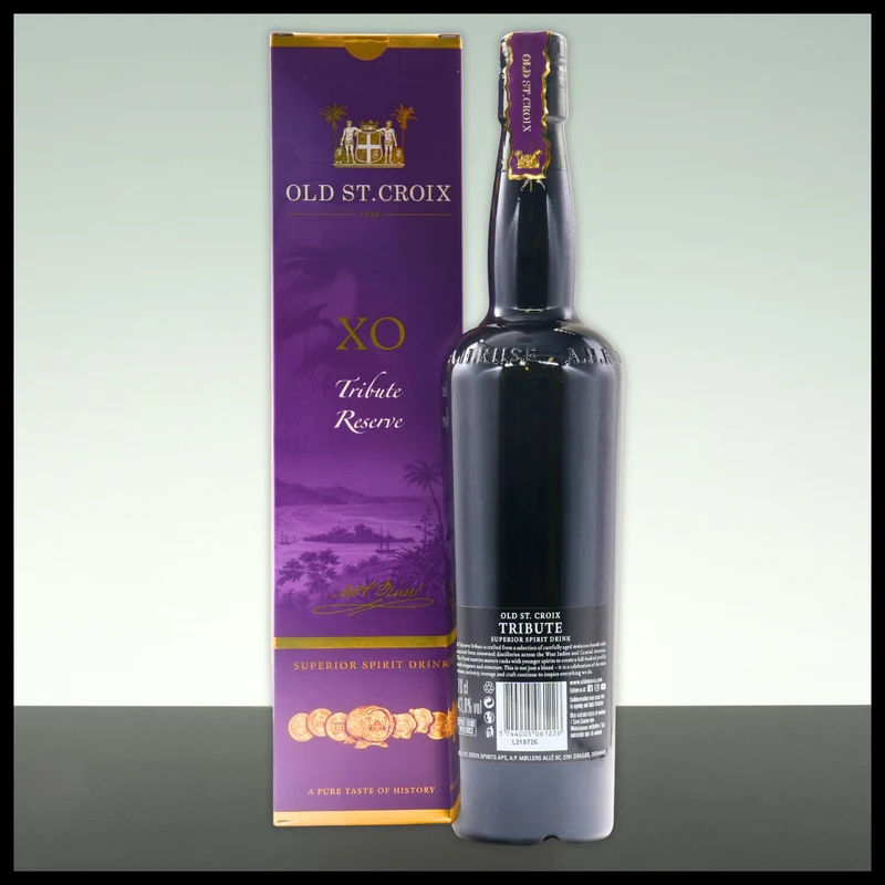 Old St. Croix XO Tribute Reserve 0,7L - 43,8% Vol.