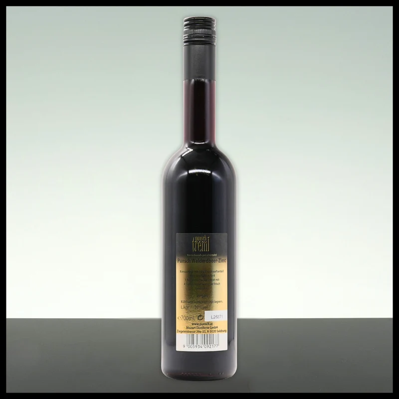 Treml Punsch Walderdbeere Zimt 0,7L - 27% Vol.