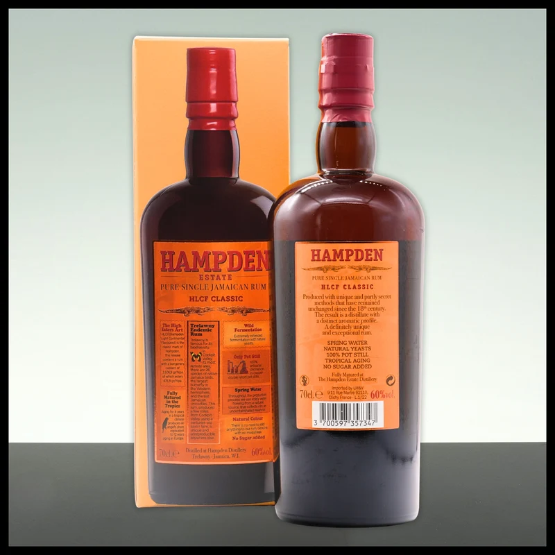 Hampden Estate HLCF CLASSIC Jamaican Rum 0,7L - 60% Vol.