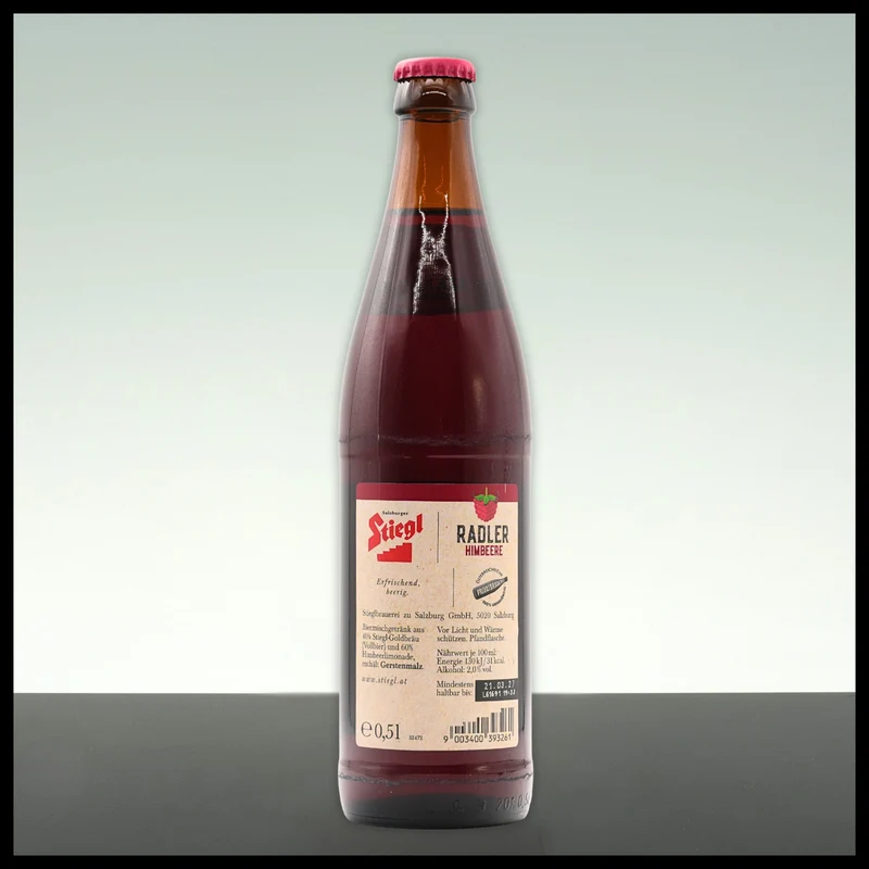Stiegl Radler Himbeere 0,5L - 2% Vol.