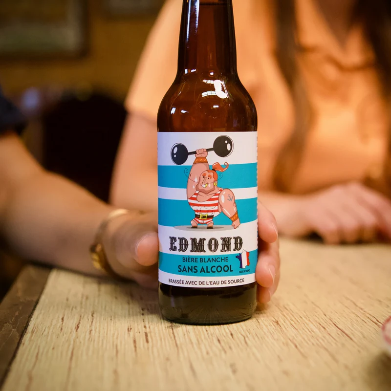 Bière blanche sans alcool - Edmond