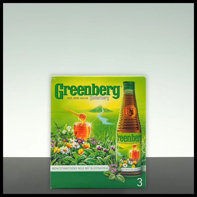 Greenberg Kräuterlikör by Underberg 3x 0,04L - 22% Vol.