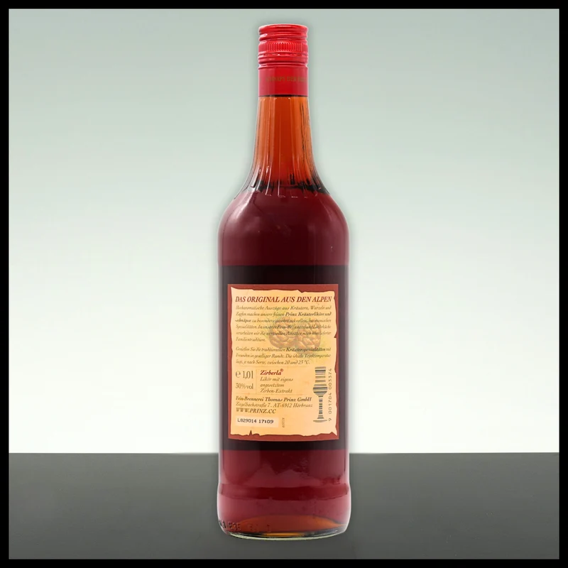 Prinz "Zirberla" Zirbenschnaps 1L - 30% Vol.