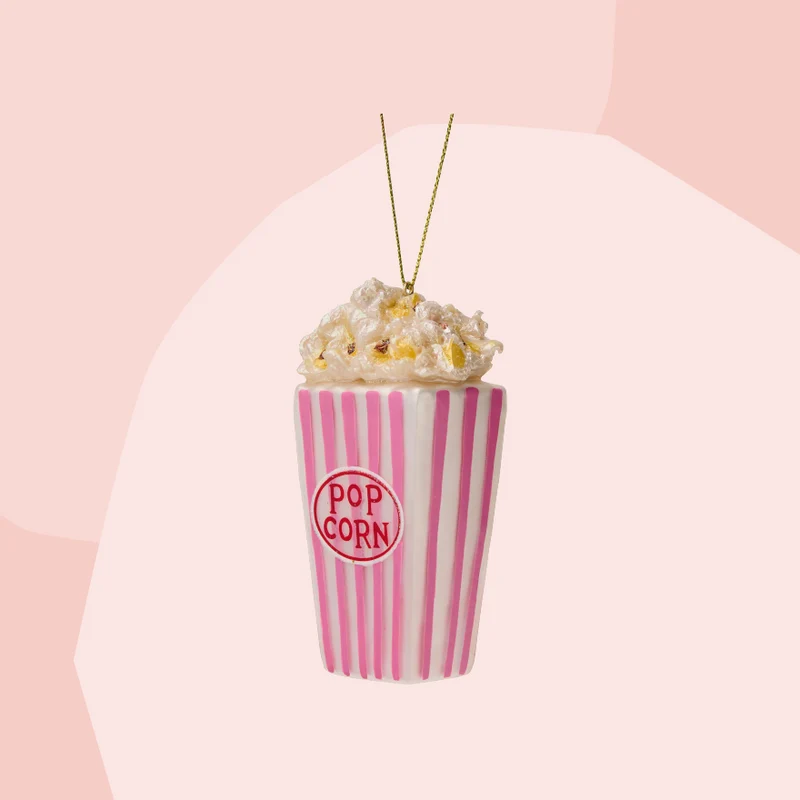 Glasanhänger: Popcorn