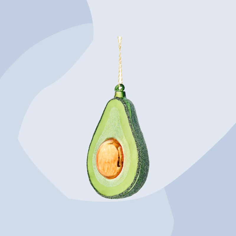 Glasanhänger: Avocado
