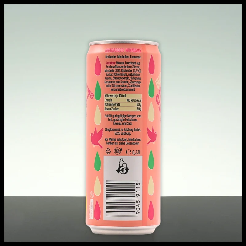 Stieglitz Rhabarber-Mirabelle Dose 0,33L