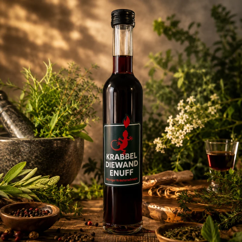*neu* Krabbeldiewandenuff | fruchtig-scharfe Krabbler-Gruppe | 3 Schnaps Varianten (feurig) | ab 20%