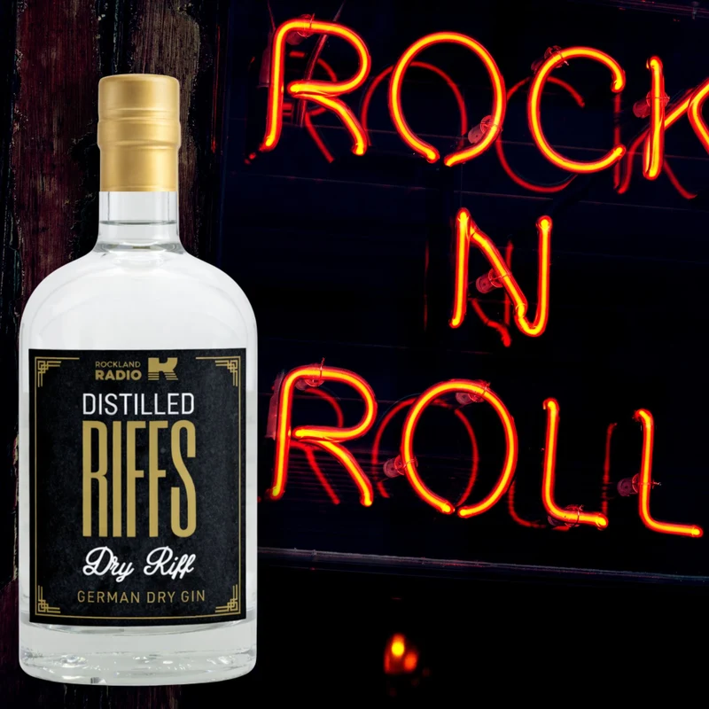 Rockland Radio Gin | deutscher Dry Gin mit 11 Botanicals | 42% | Distilled Riffs