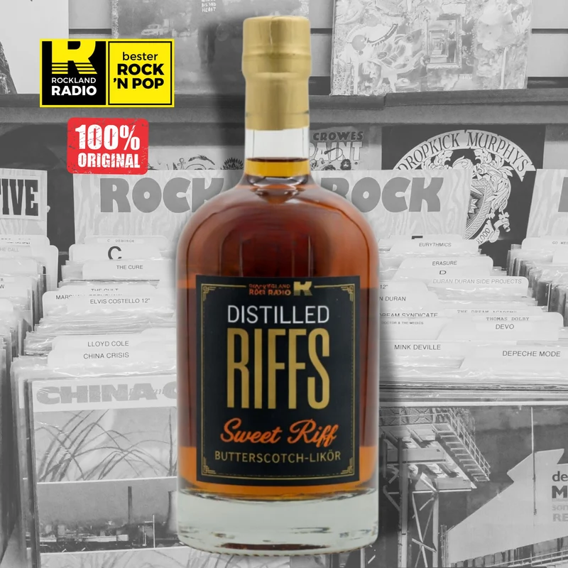 Rockland Radio Butterscotch Likör | mit Whisky verfeinert | 20% | Distilled Riffs |