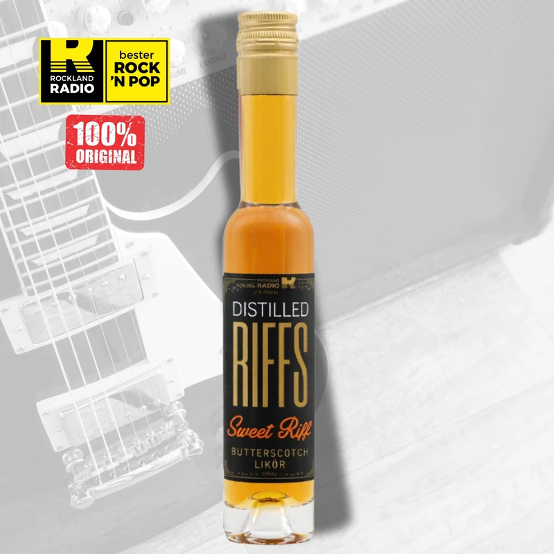 Rockland Radio Butterscotch Likör | mit Whisky verfeinert | 20% | Distilled Riffs |