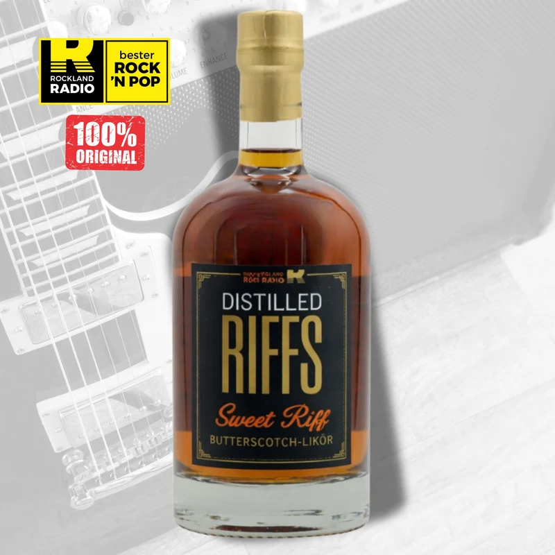 Rockland Radio Butterscotch Likör | mit Whisky verfeinert | 20% | Distilled Riffs |