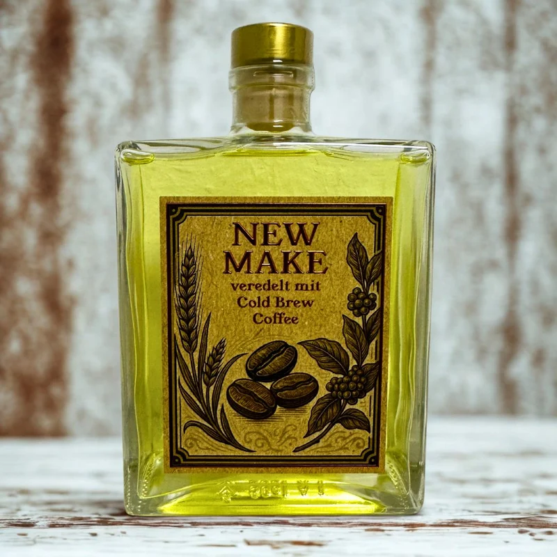 New Make mit Cold Brew veredelt | gelagert in Ton-Amphore im Whisky-Keller Alzey | 43%