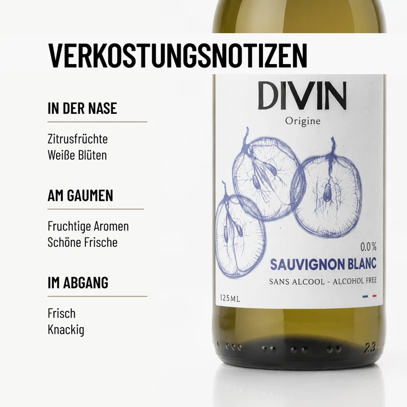 DIVIN SAUVIGNON BLANC 0,25 L