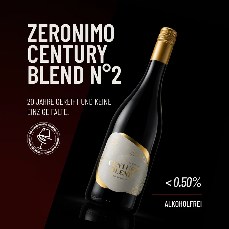 ZERONIMO CENTURY BLEND Nr.2 : 20 Jahre alt und noch keine einzige Falte!