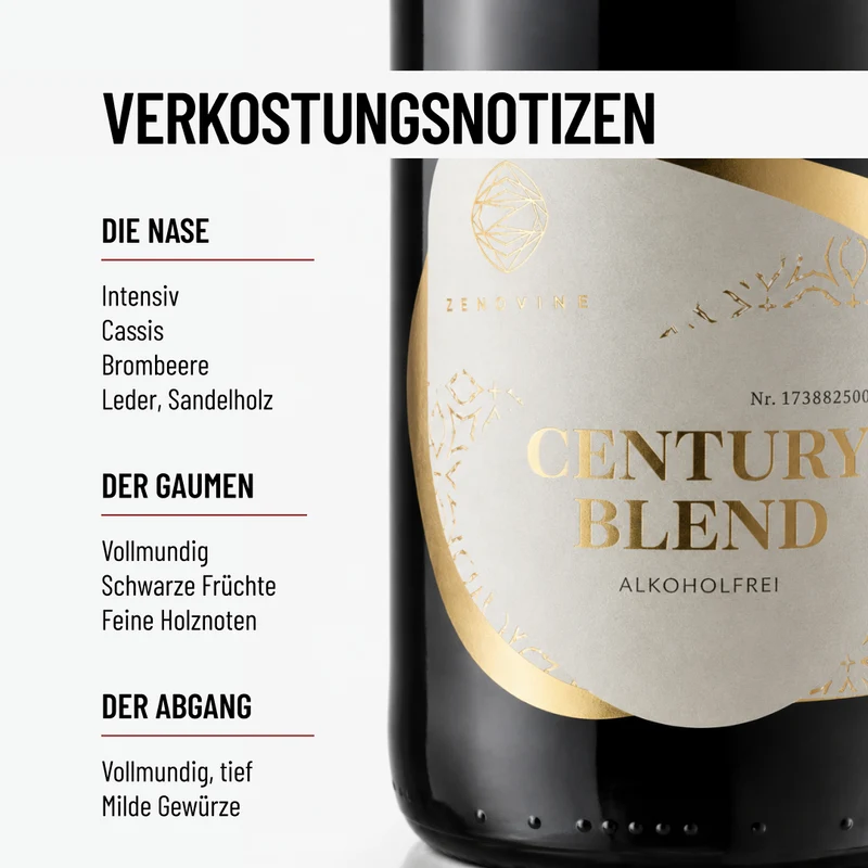 ZERONIMO CENTURY BLEND Nr.2 : 20 Jahre alt und noch keine einzige Falte!
