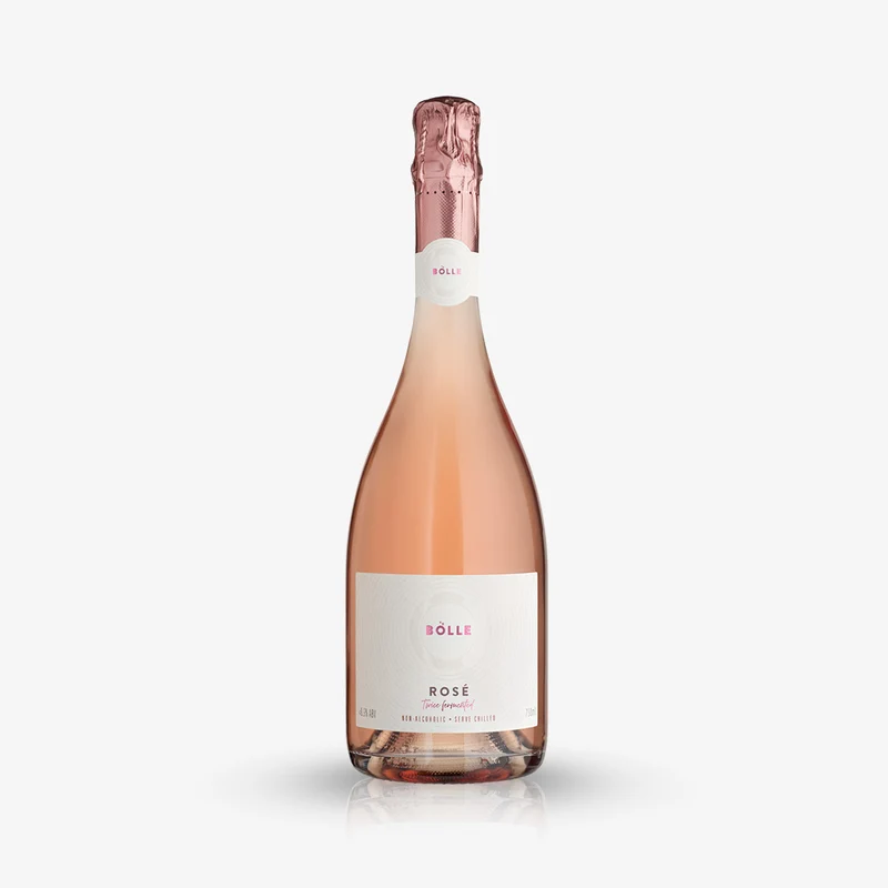 BOLLE ROSÉ SPARKLING: Fein perlender Rosé mit Aromen von roten Früchten.
